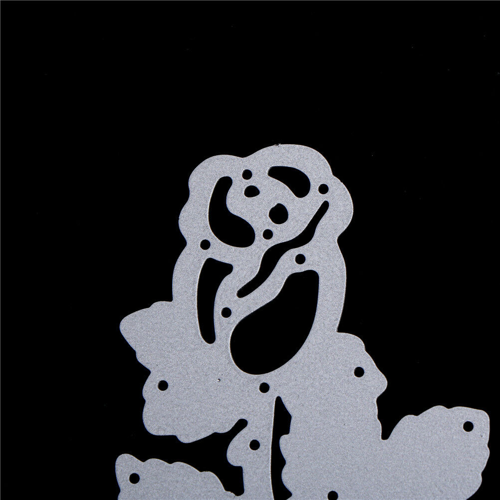 1pc Rose Flower scrapbooking photo album Metal Stencil cutting die paper .l8