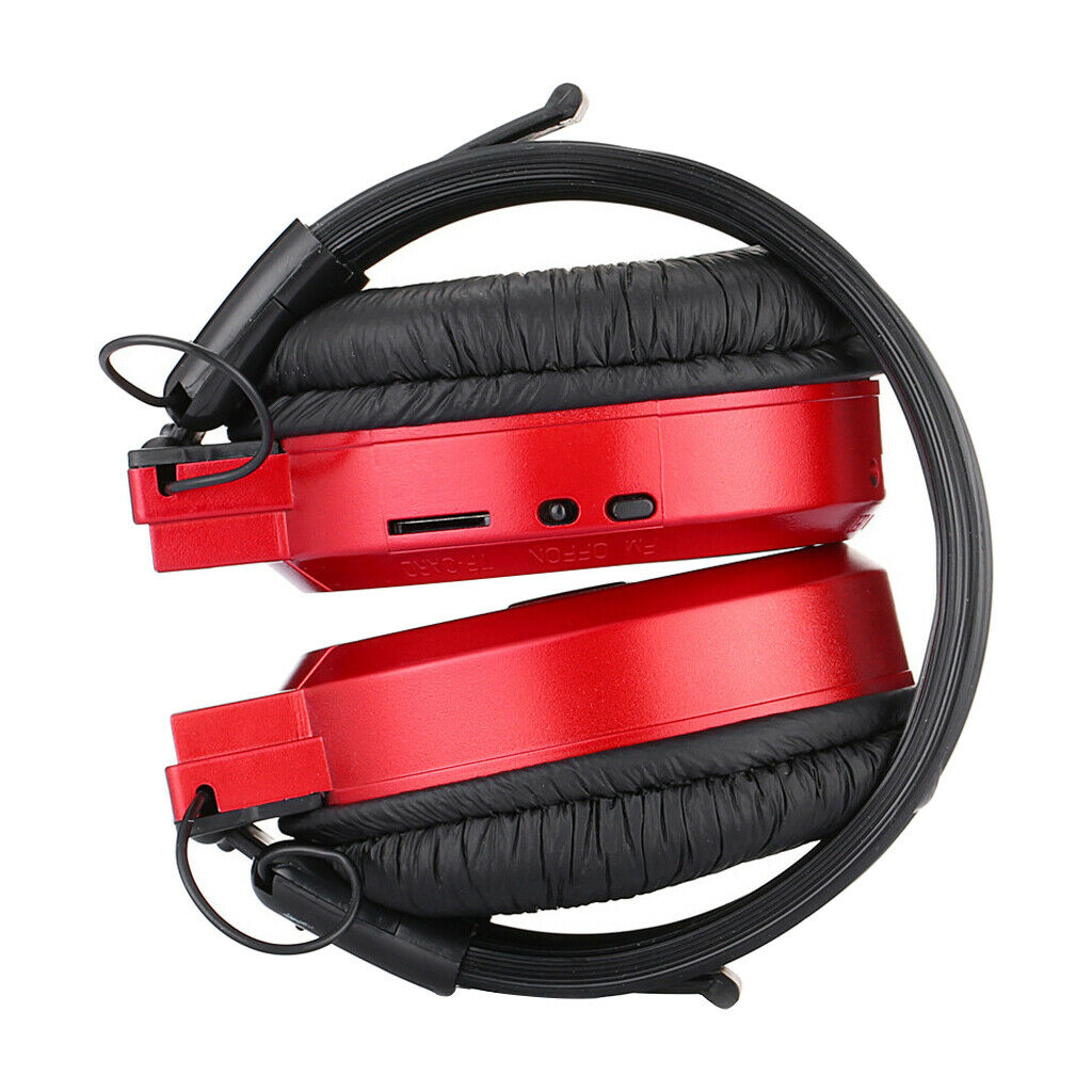 Foldable Wireless Sports Headphone with FM/TF Slot, Comfortable Protein Earpads,