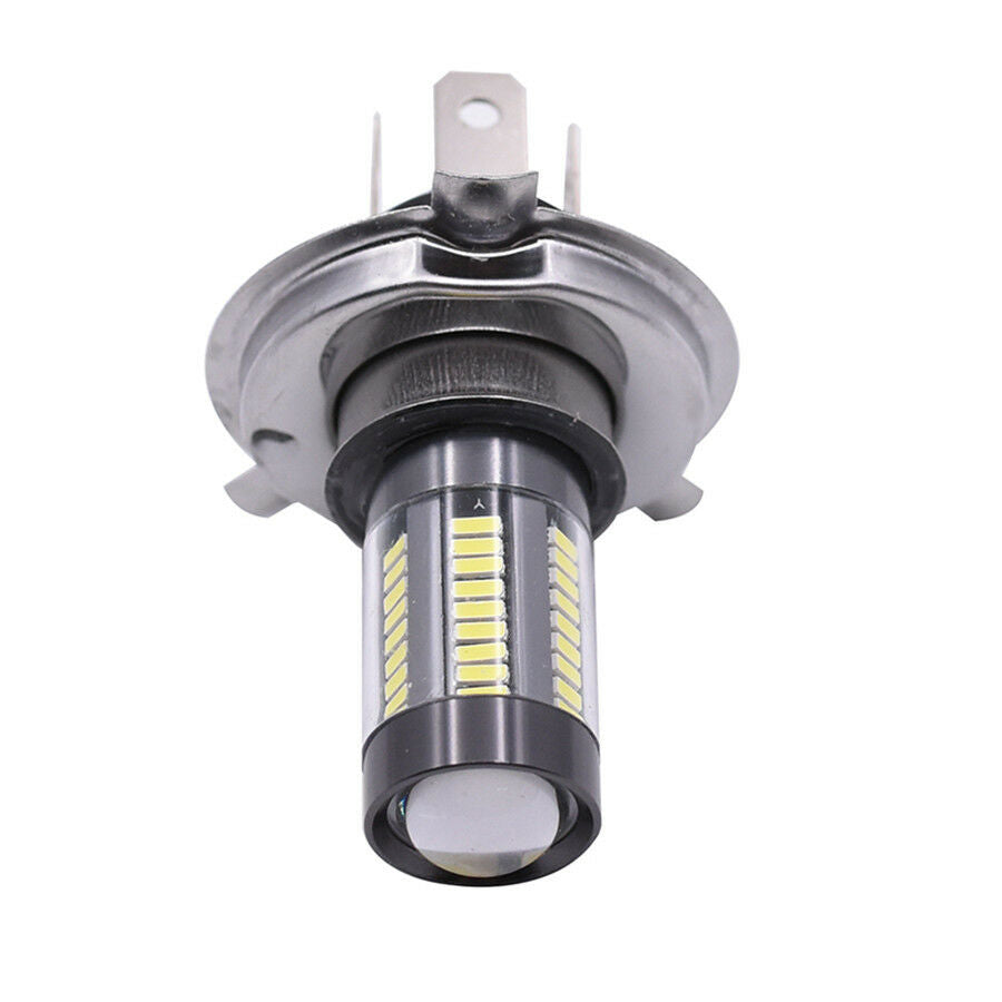1PC 100W 6-Side White 6000K H4 9003 HB2 16-LED Motorcycle Headlight DRL Fog Lamp