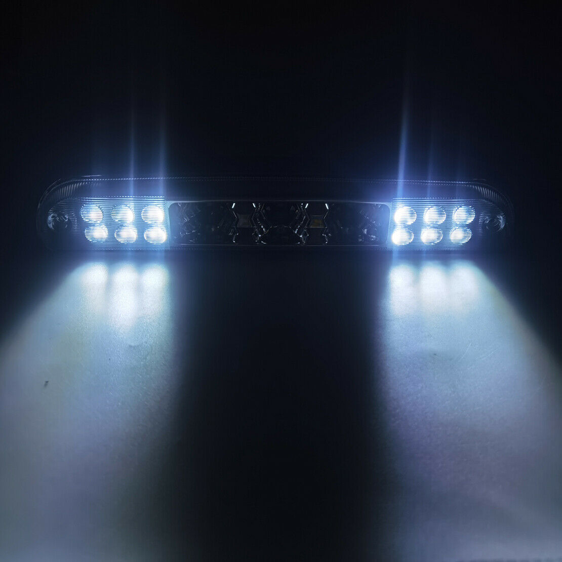 Clear LED 3rd Brake Cargo Light Fit For Ford F250 F450 F550 Super Duty 1999-2016