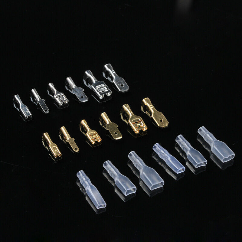 360PCS Motorcycle Scooter Bullet Male & Female Cable Wire Connector Terminal Box