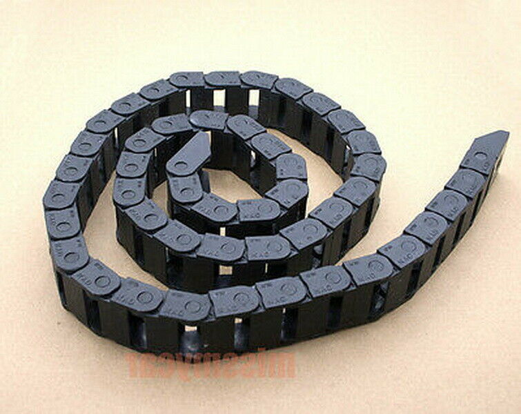 1 Cable drag chain wire carrier (internal dimensions:10*20mm) length:1000mm/40"