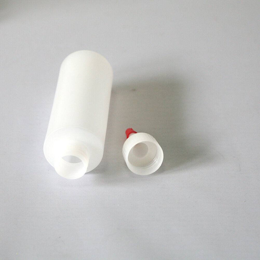 5pcs 120ML HDPE Plastic Bottles Dispensing Caps Red Tip Liquid Dropper NTBDAU