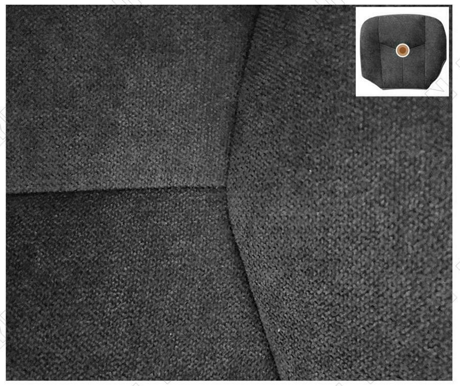 Dark Gray Driver Side Bottom Seat Cover Cloth For Chevrolet Silverado 2003-2006