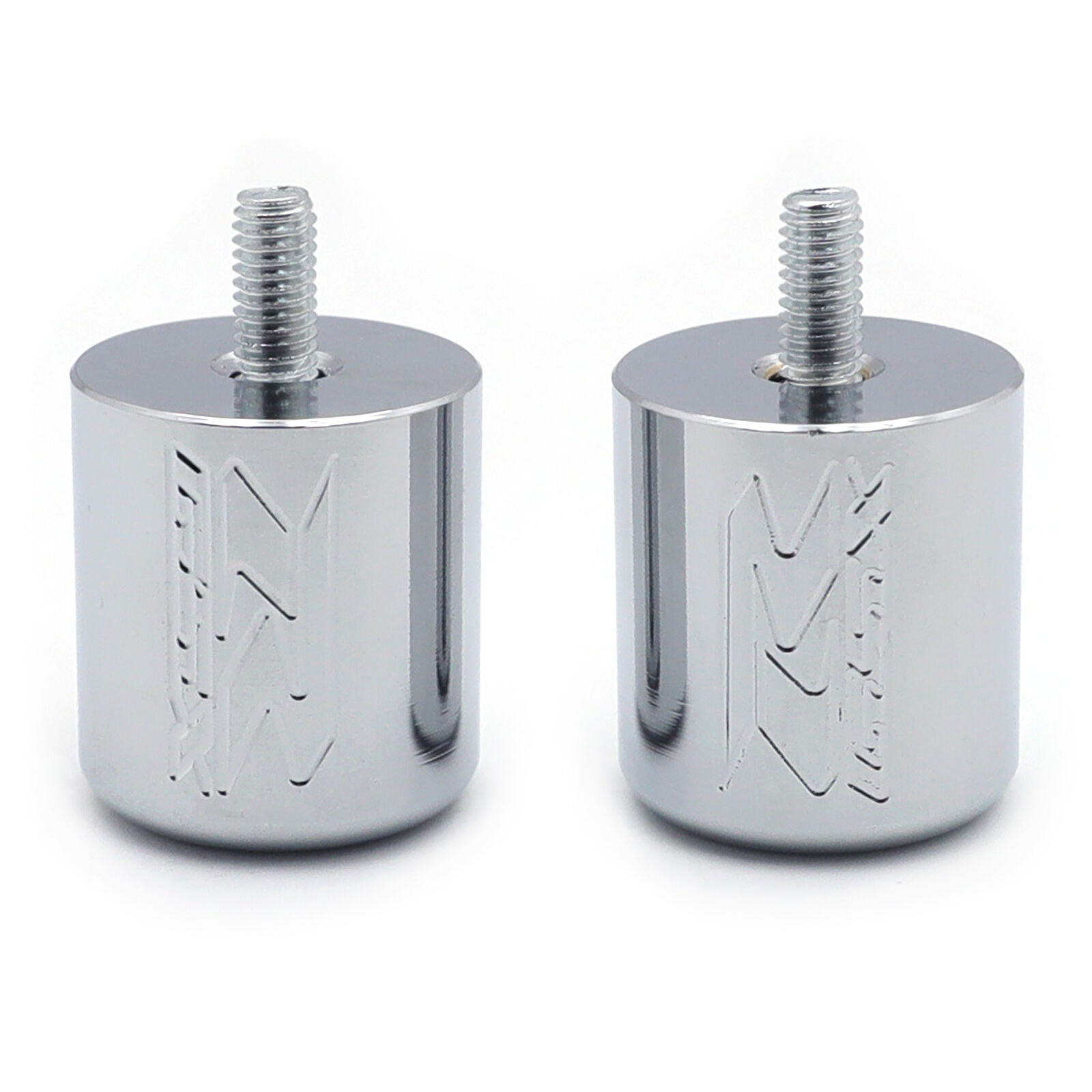 Hand Bar Ends for SUZUKI GSXR 600 750 1000 1300 Hayabusa Katana SV650S Chrome
