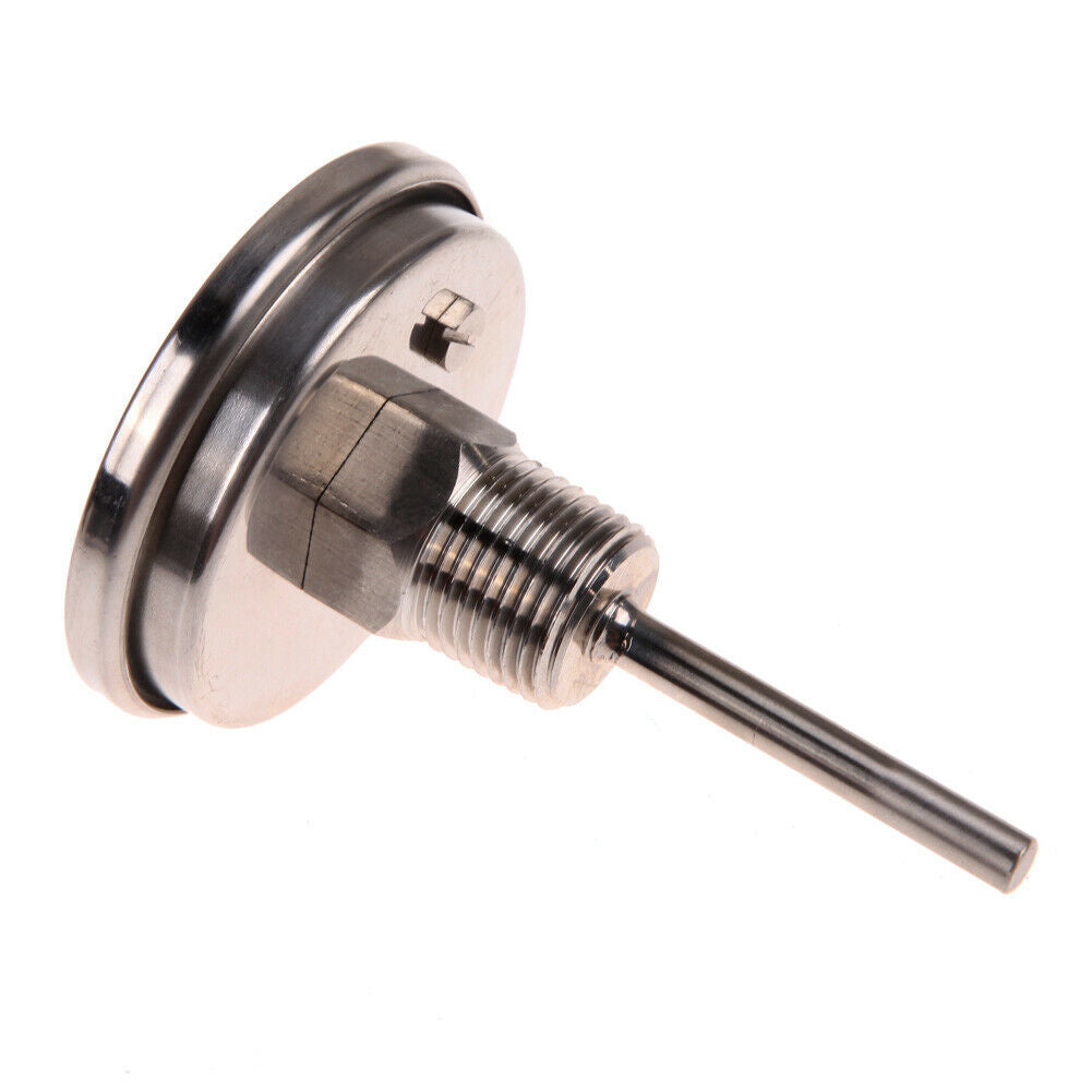Stainless Steel 1/2 NPT Dial Thermometer Pyrometer for Oven Kitchen Tools  @
