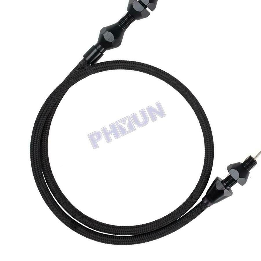 For Mopar Ford GM and More Throttle Cable 24" Stainless Steel Universal