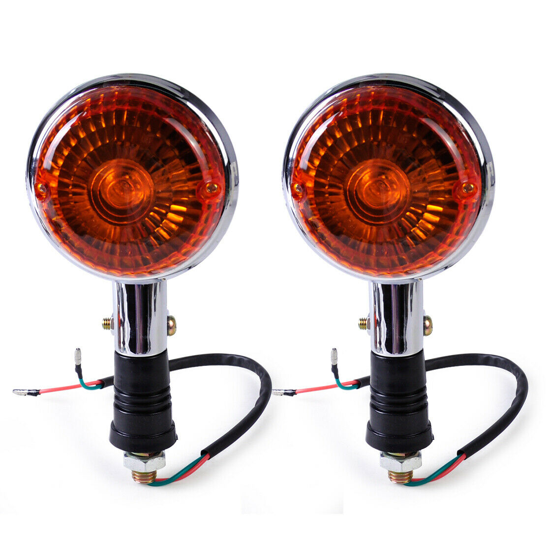 2x Turn Signal Light Blinker Indicator Lens Fit for Yamaha Road Star Virago V An