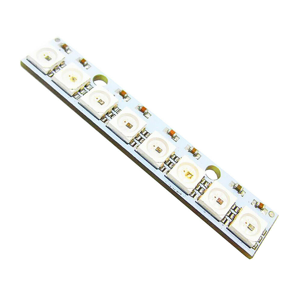 8 Channel WS2812 5050 RGB LED Strip Driver Module Board for   51x10mm