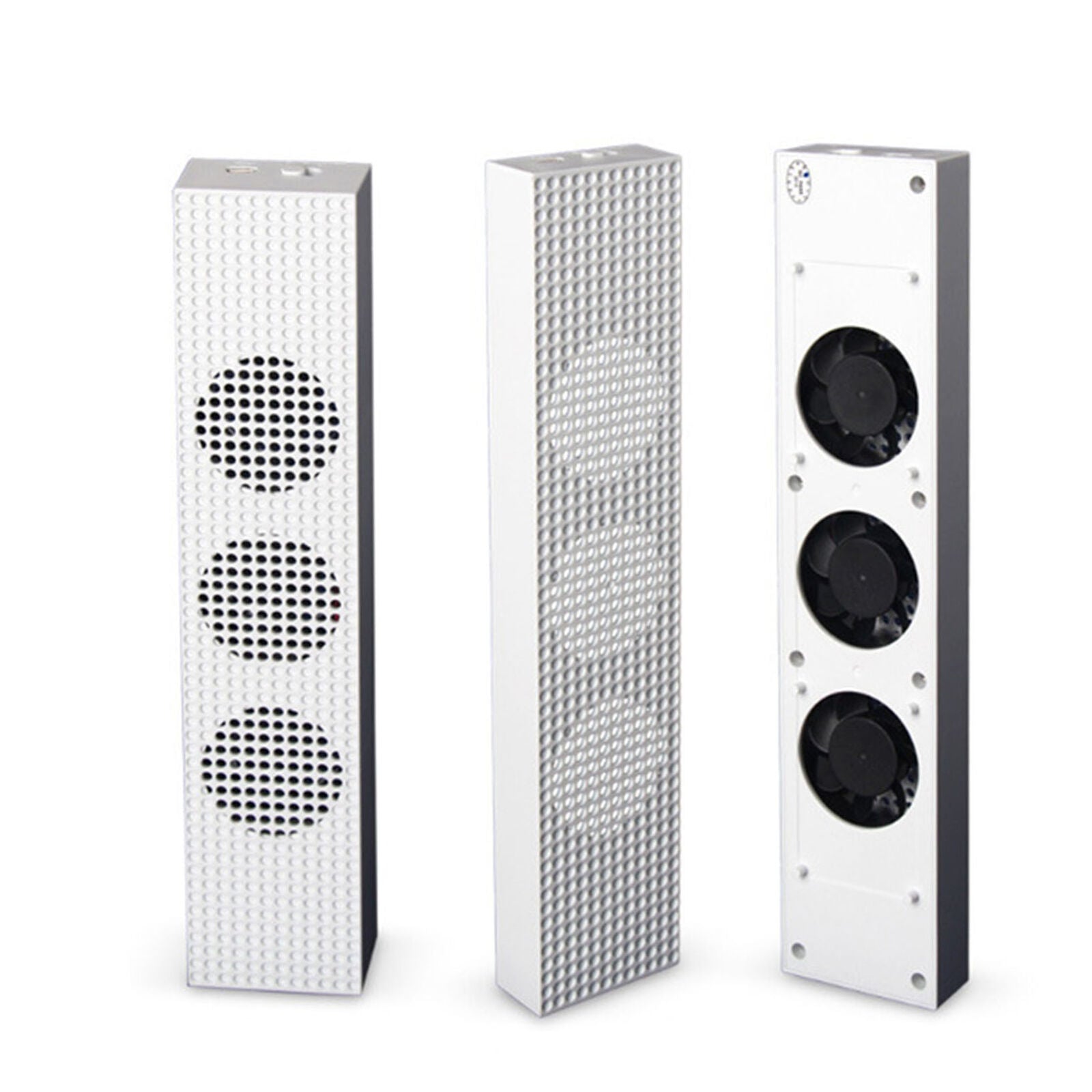 For Xbox One S Host Radiator Cooling Cooler Fan Exhauster Fans Dual USB Port