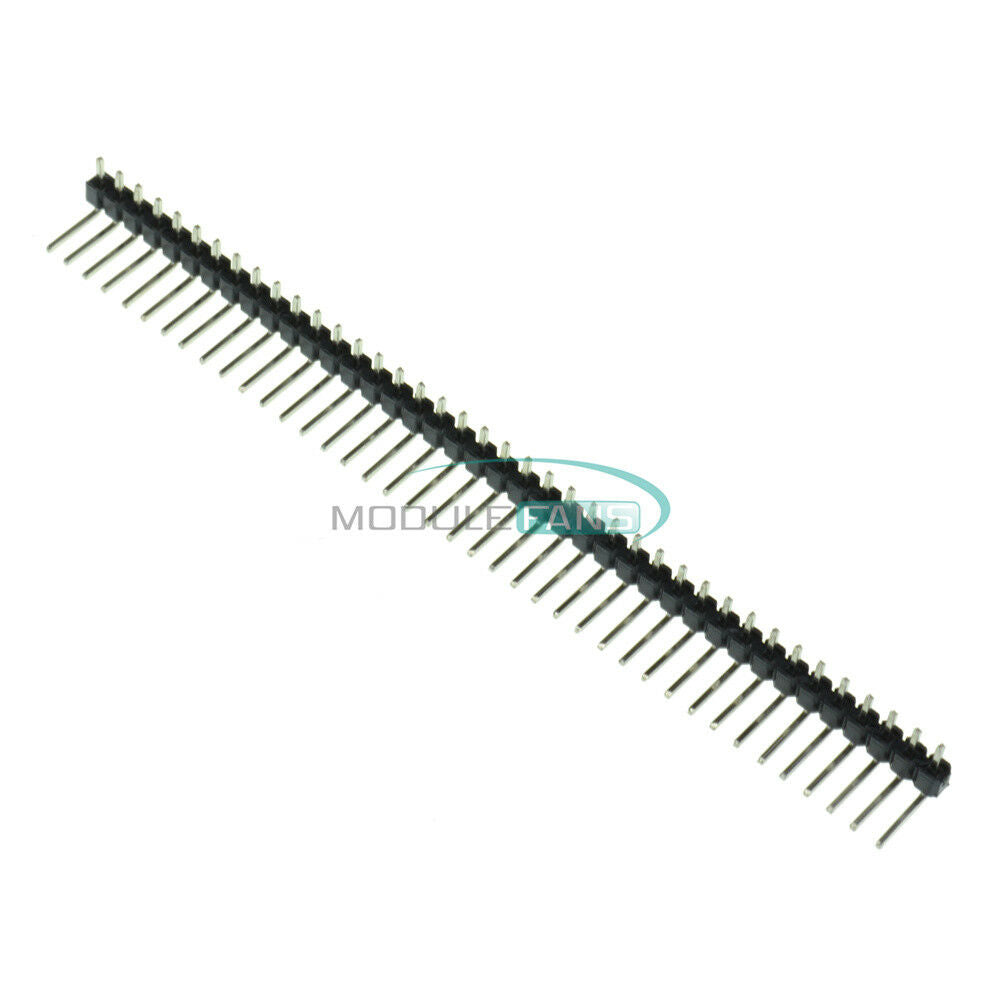 5PCS 2.54mm 40Pin Right Angle Single Row Pin Header PCB For Arduino