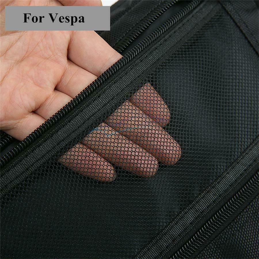 1 Piece Nylon Black Motorcycle Rear Seat Box Tool Storage Bag For Vespa Models