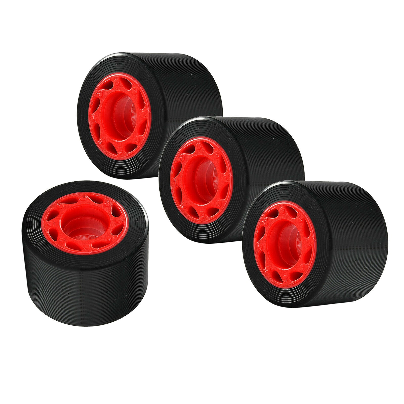 4x Skateboard Wheels Double Row Skates Cruiser RollerHigh Performance Repair