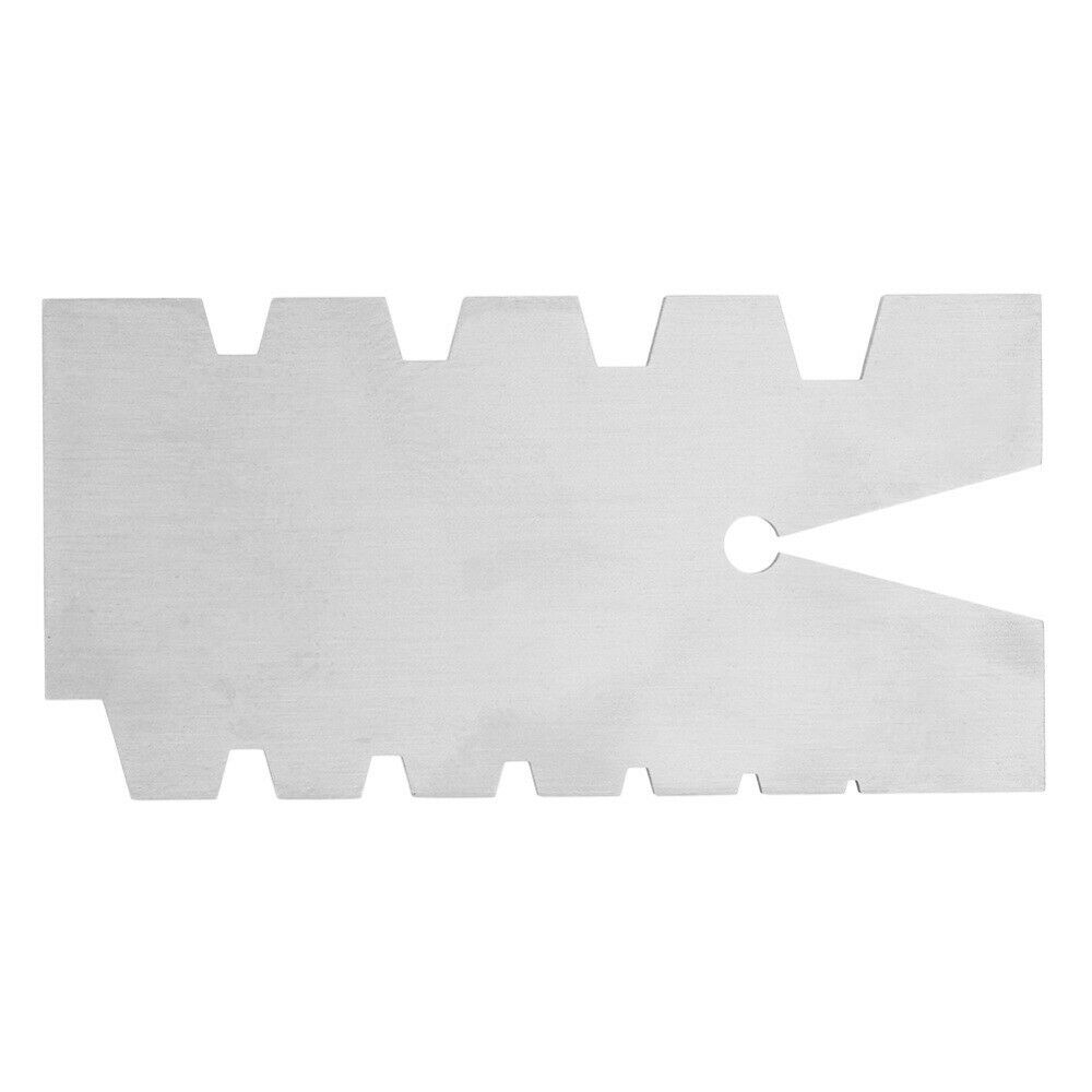 29/30 Degree Grinding Gage Thread Angle Ruler Metalworking Screw Thread Gauge LI