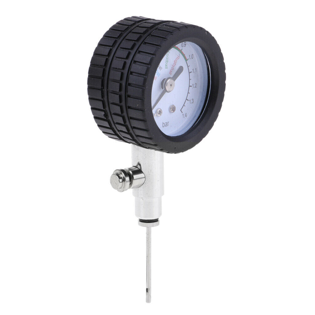 Dial Type Needle Soccer Ball Pressure Gauge for Measuring Ball Air Pressure