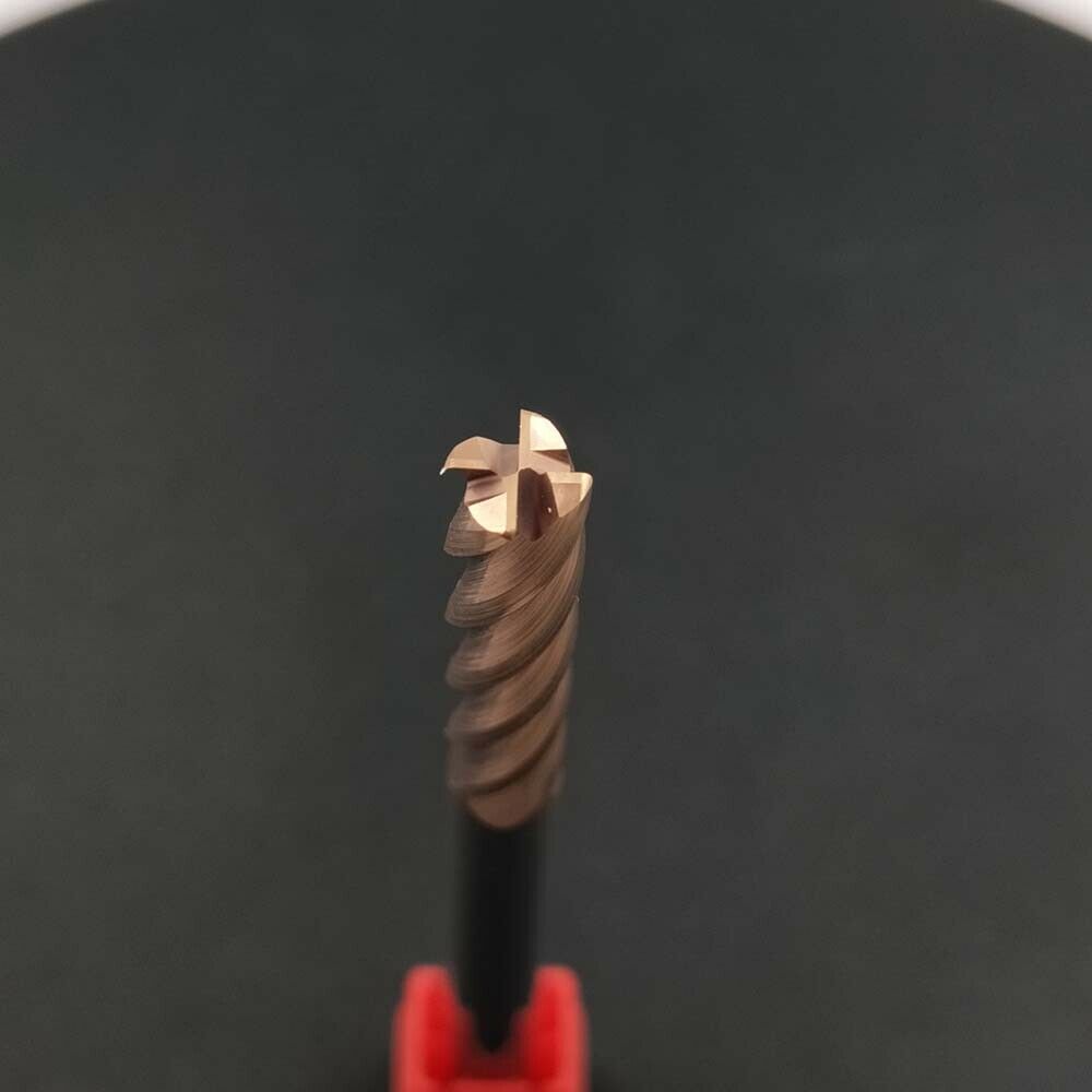 HRC55° R0.5 φ6×100×4F 6mm R0.5 Round nose end mill 4-Flute D6R0.5*D6*100*4T