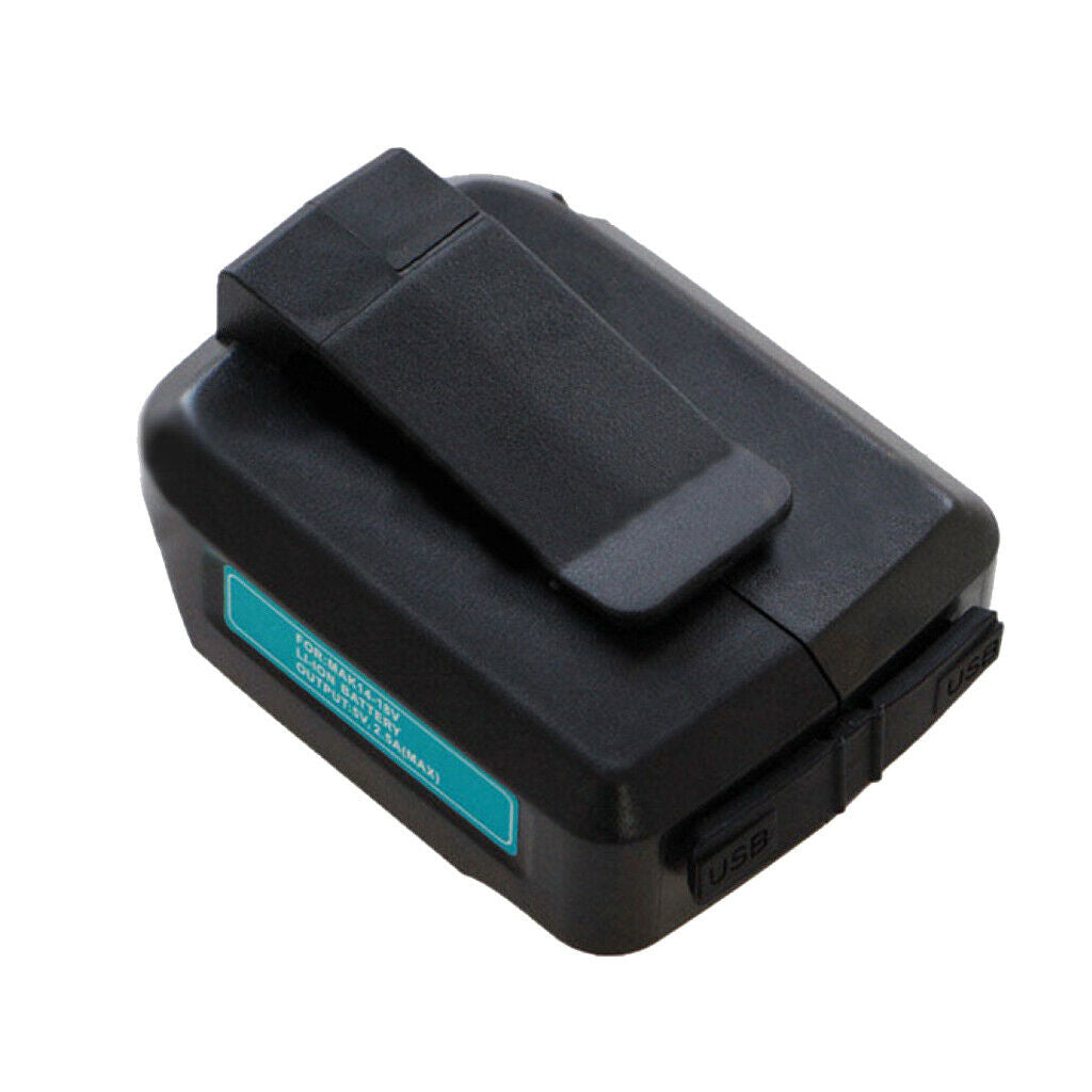USB Charger Adapter Mobile Battery Adapter Replacement for Lithium Battery