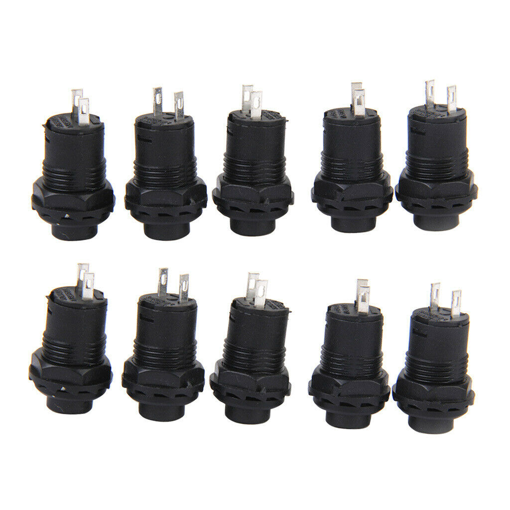 10pcs Momentary Push Button Switch / Press the Reset Momentary (On Off)