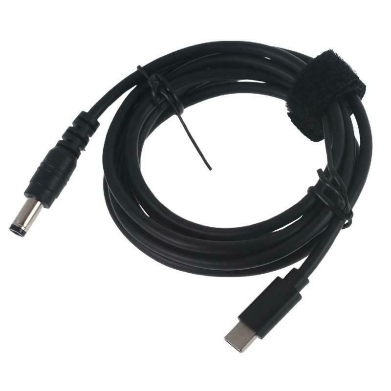 Fast Charging USB-C Type-C to DC 5.5x2.1mm Cable Charging Accessories PD 65W