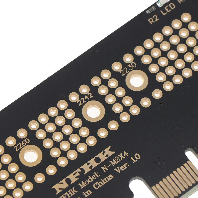 M.2 NVMe SSD NGFF TO PCIE 3.0 X4 adapter M Key interface HcJ Lt
