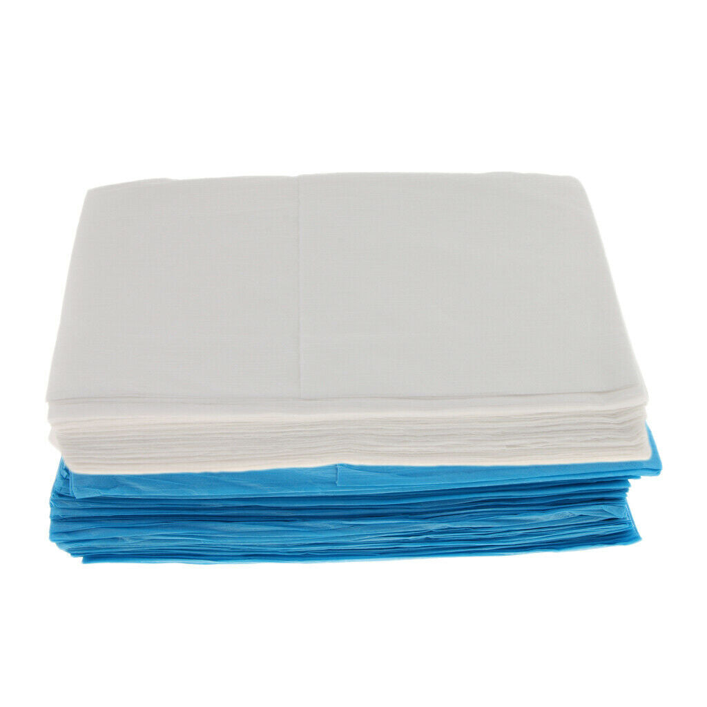 Set of 20 Disposable Non-Woven Bed Table Sheets for Beauty Massage Sauna