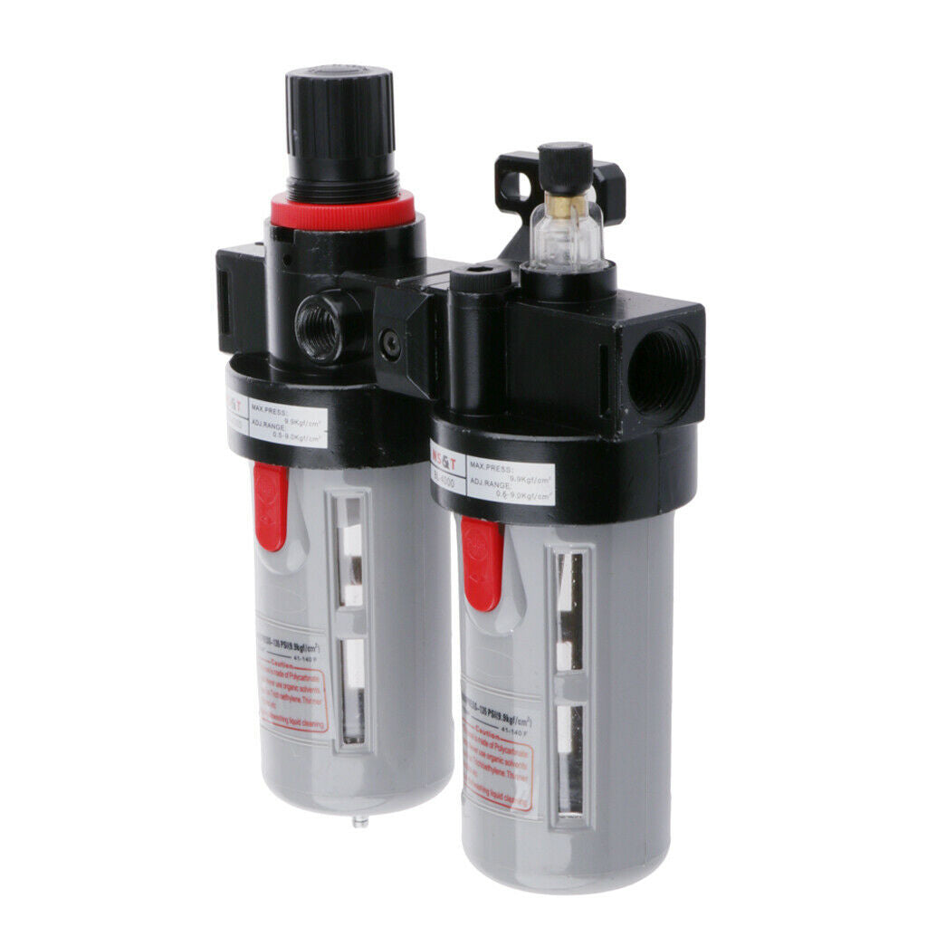 BFC4000 Pneumatic Air Compressor Source Treatment Air Pressure Regulator 1/2