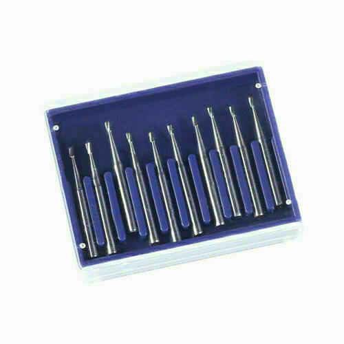 10 Boxes Dental Turbine Handpiece Burs High Speed Carbide Tungsten FG330