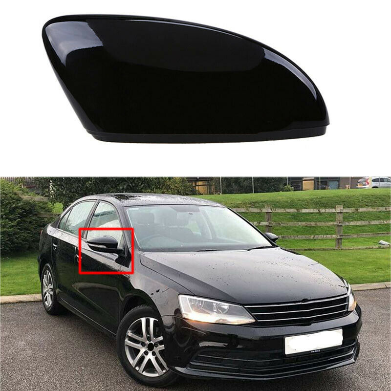 Front Right Side Rear View Mirror Cover Cap For VW Beetle Jetta Passat 2012-2016