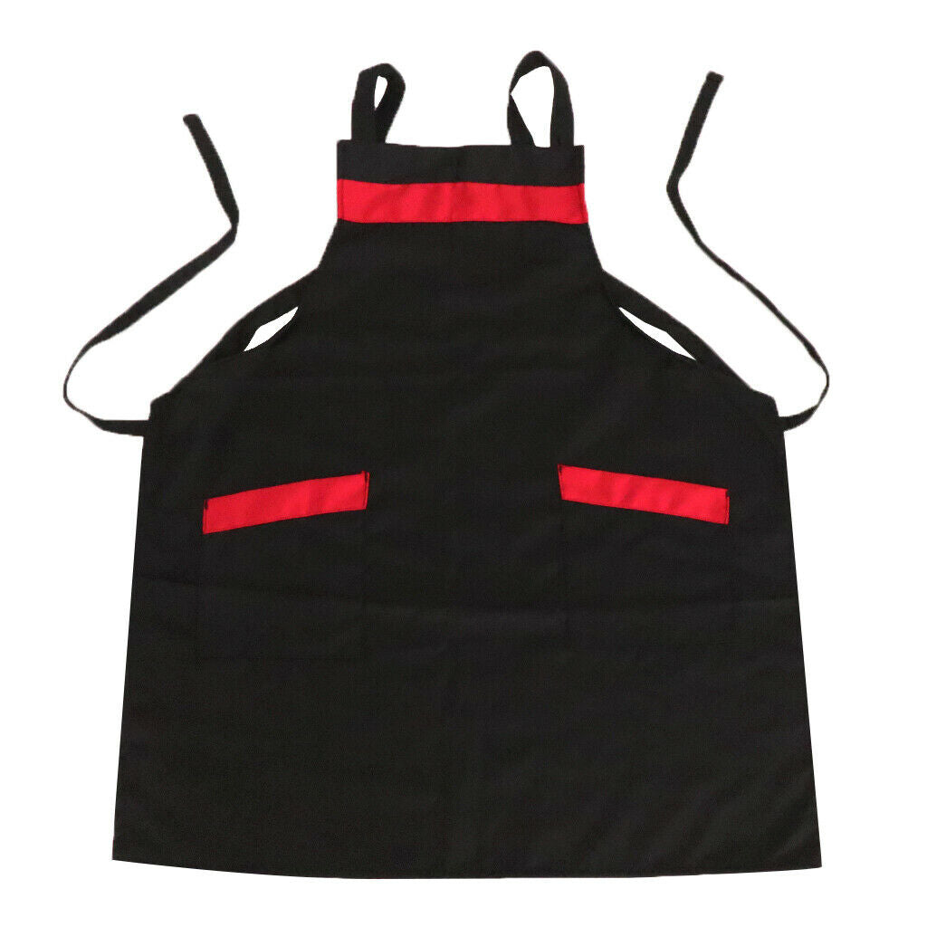 Fashion Sleeveless Cafe Restaurant Milk Tea Shop Waiter Home Apron Black