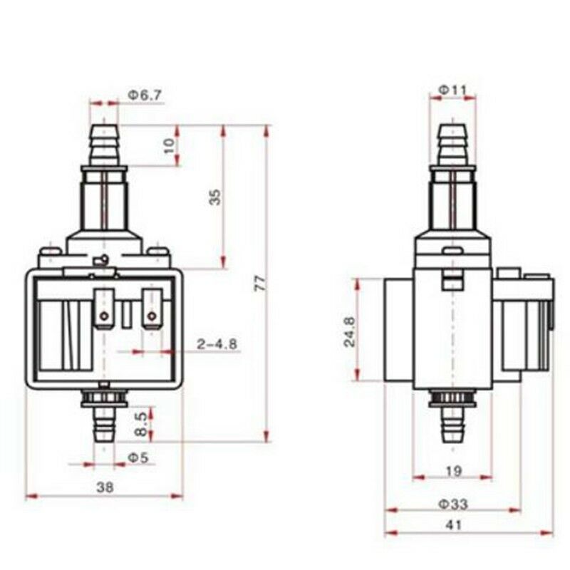 1PC Micro AC Pump For Kitchen Ventilator/Steam Iron AC 220V-240V 16W 50-60Hz 5mm