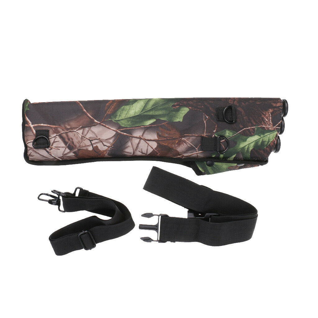 Arrow Back Flip Bag of 3 Bow Arrow Containers + 3 Archery  Protection Straps