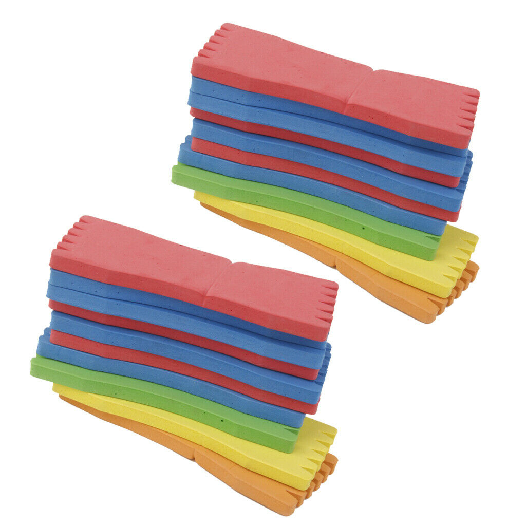 20x Fishing Foam Winding Board Snelled Line Wire Board Rod Tackle Accessorie
