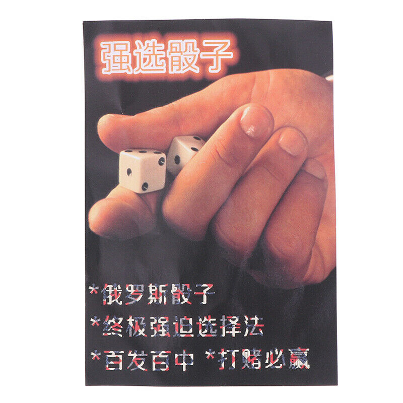 Russian Dice Forcing Dice Magic Tricks Magic Street Close Up Stage Magic .l8