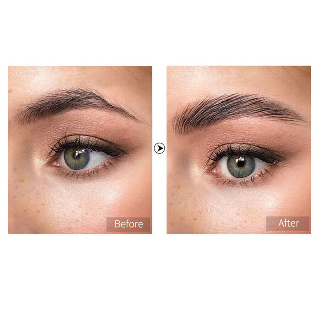 Makeup Eyebrow Soap Balm Brow Styling Gel with Angled Brows Shaper Brush