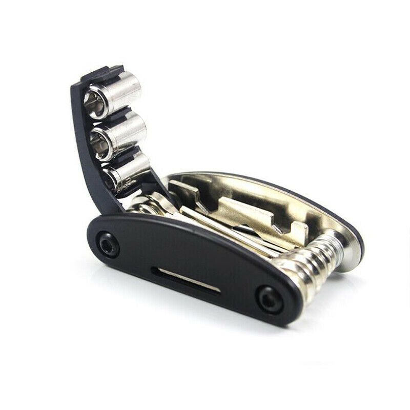 16 In 1 Mini Multi-Function Bicycle Cycling Mechanic Repair Tool Kit Univerl Kt