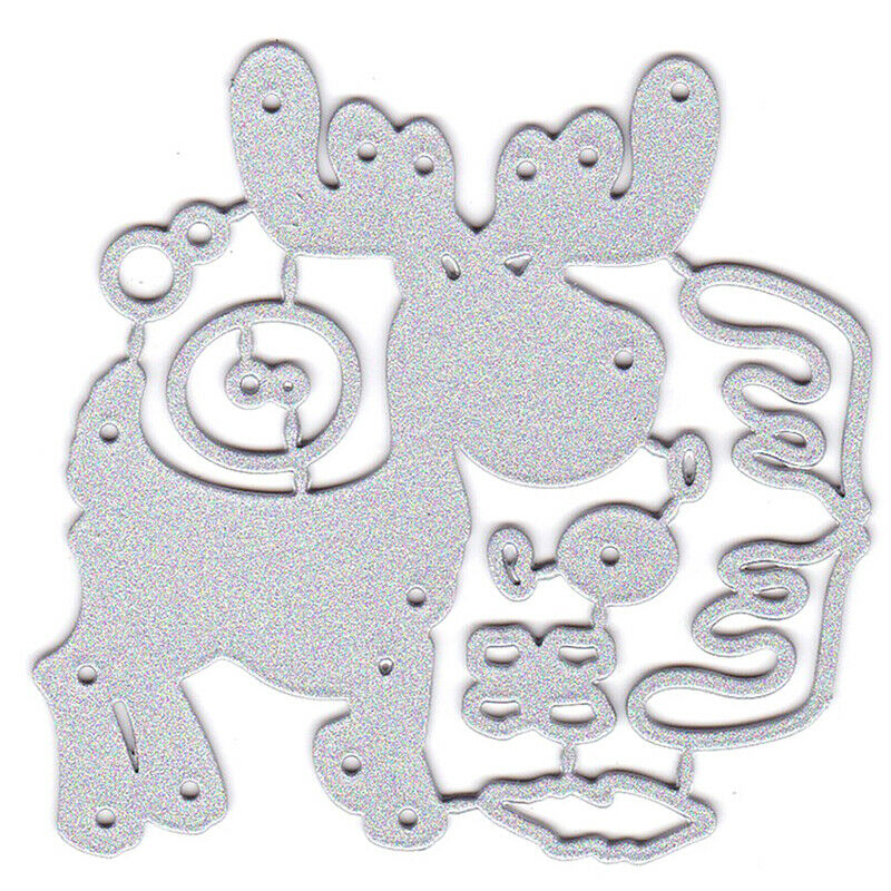 Christmas Deer Metal Cutting Dies Craft dies for Scrapbooking DIY card making Rf