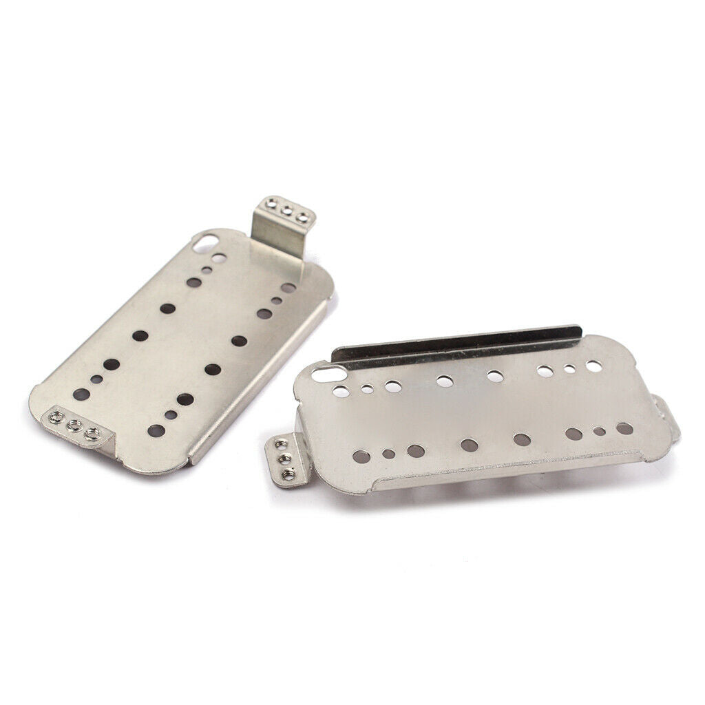 2 Pieces Electric Guitar Humbucker Dual Coil Pickup Baseplates Guitar Accessory