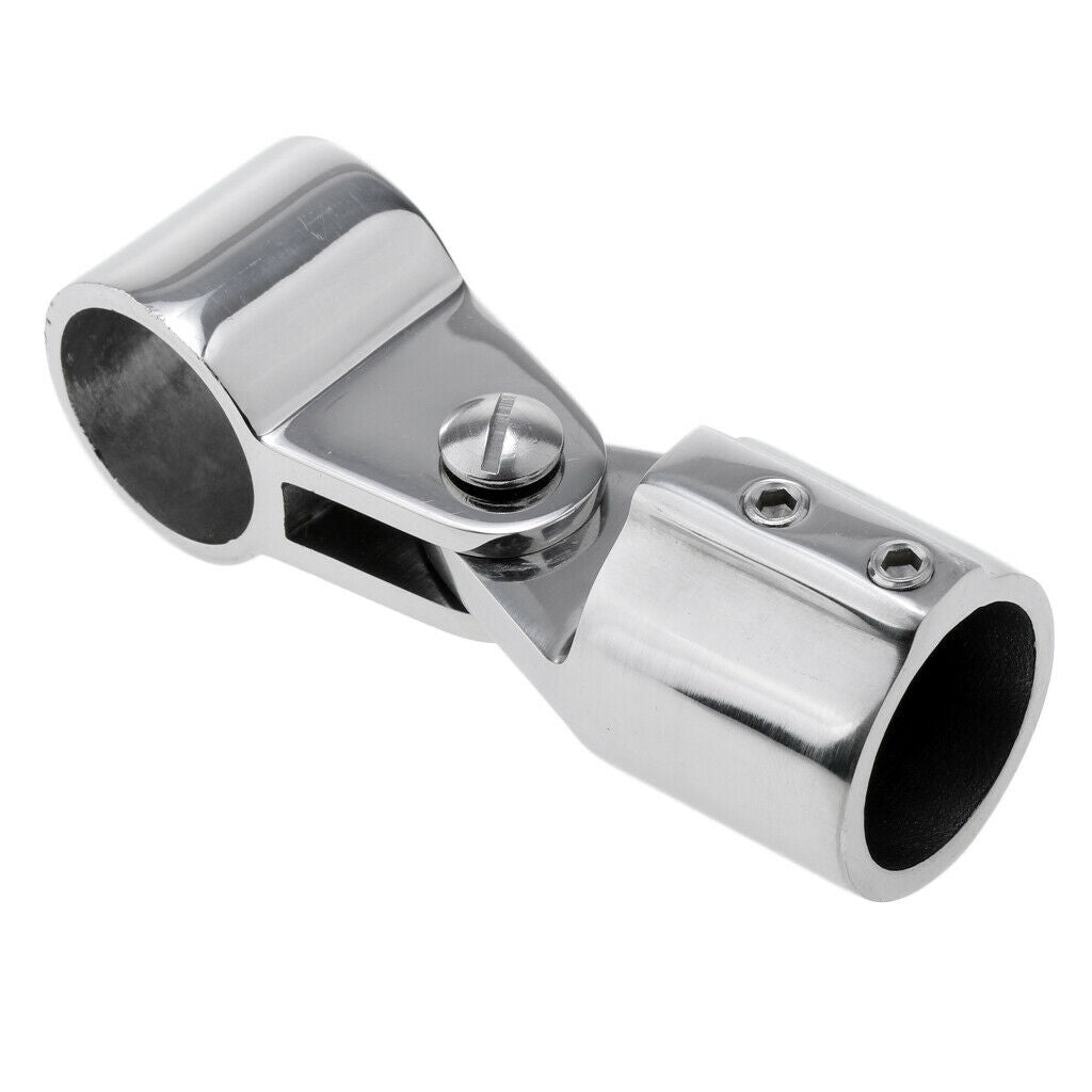 Steel 25mm Bimini Eye Outer End Cover Hinge