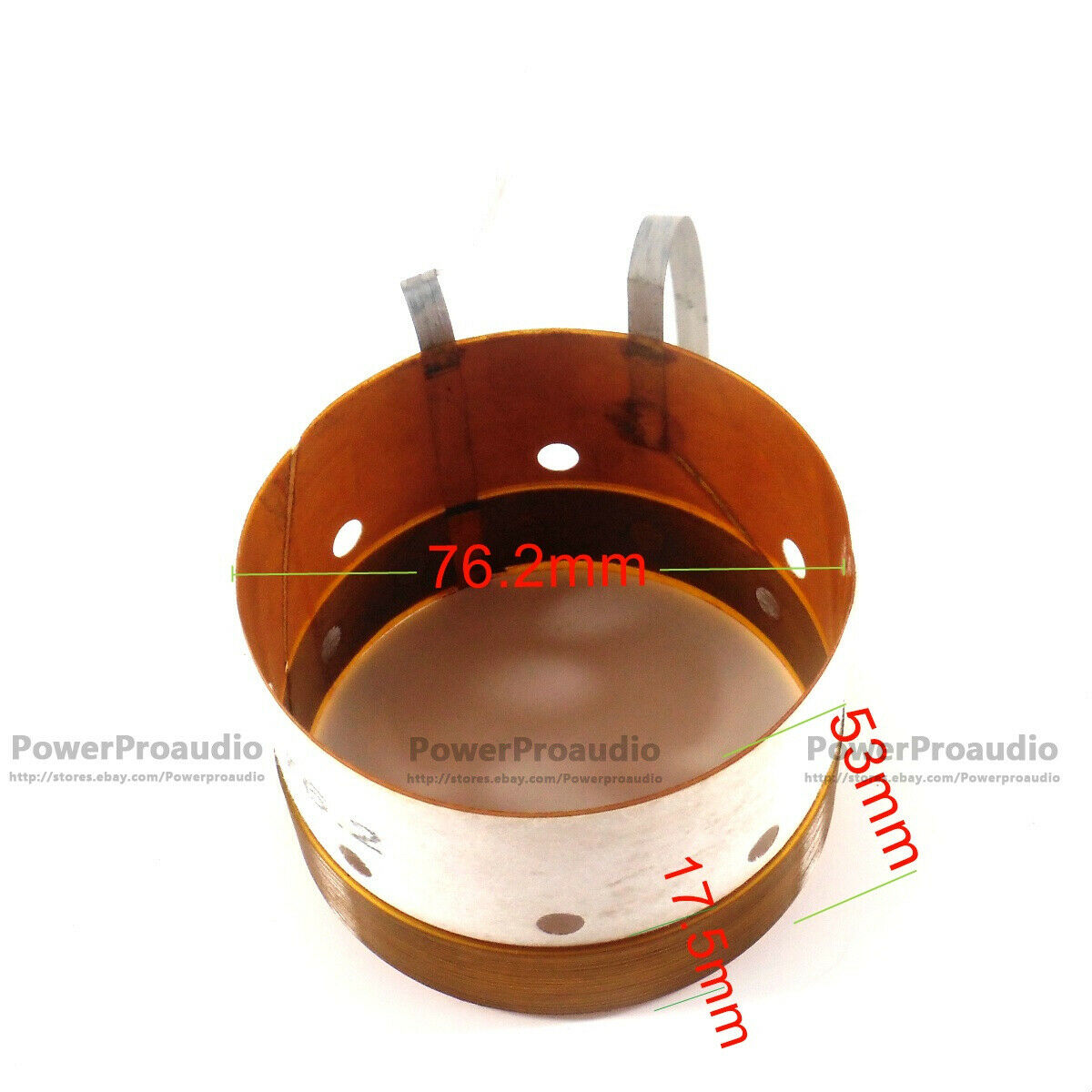 Hiqh Quality 76.2mm Aluminum wire voice coil for RCF LF15P530 - 8 Loudspeaker