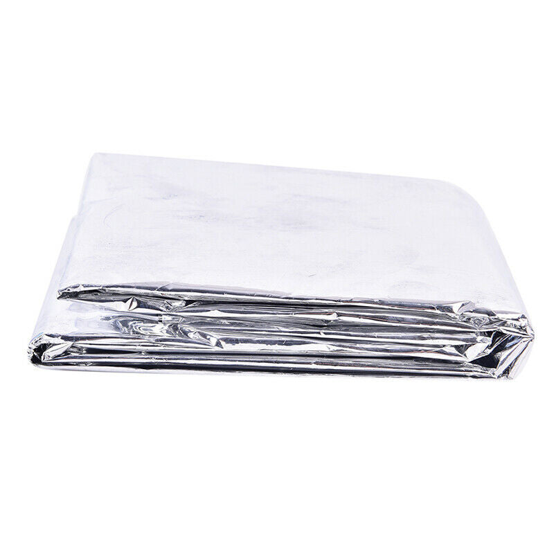 Emergency Raincoat Aluminum Film Cold Insulation Rainwear Blankets Surviv.l8