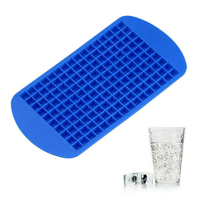 Silicone Ice Cube Mold Tray 160 Grids Square Mould Ice Cube Ball Maker DIY DEAU