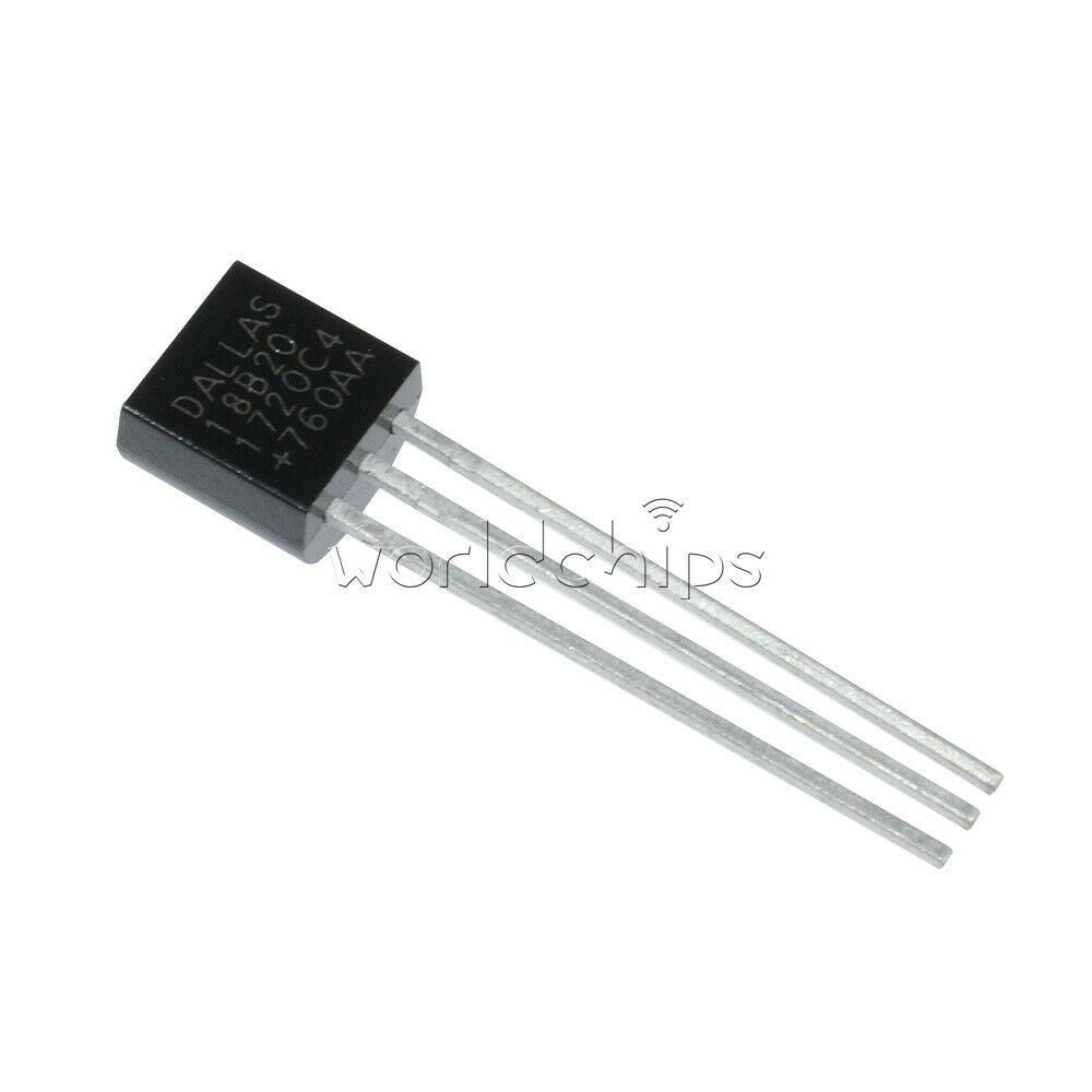 20Pcs DALLAS 18B20 DS18B20 TO-92 Wire Digital Thermometer Temperature IC Sensor
