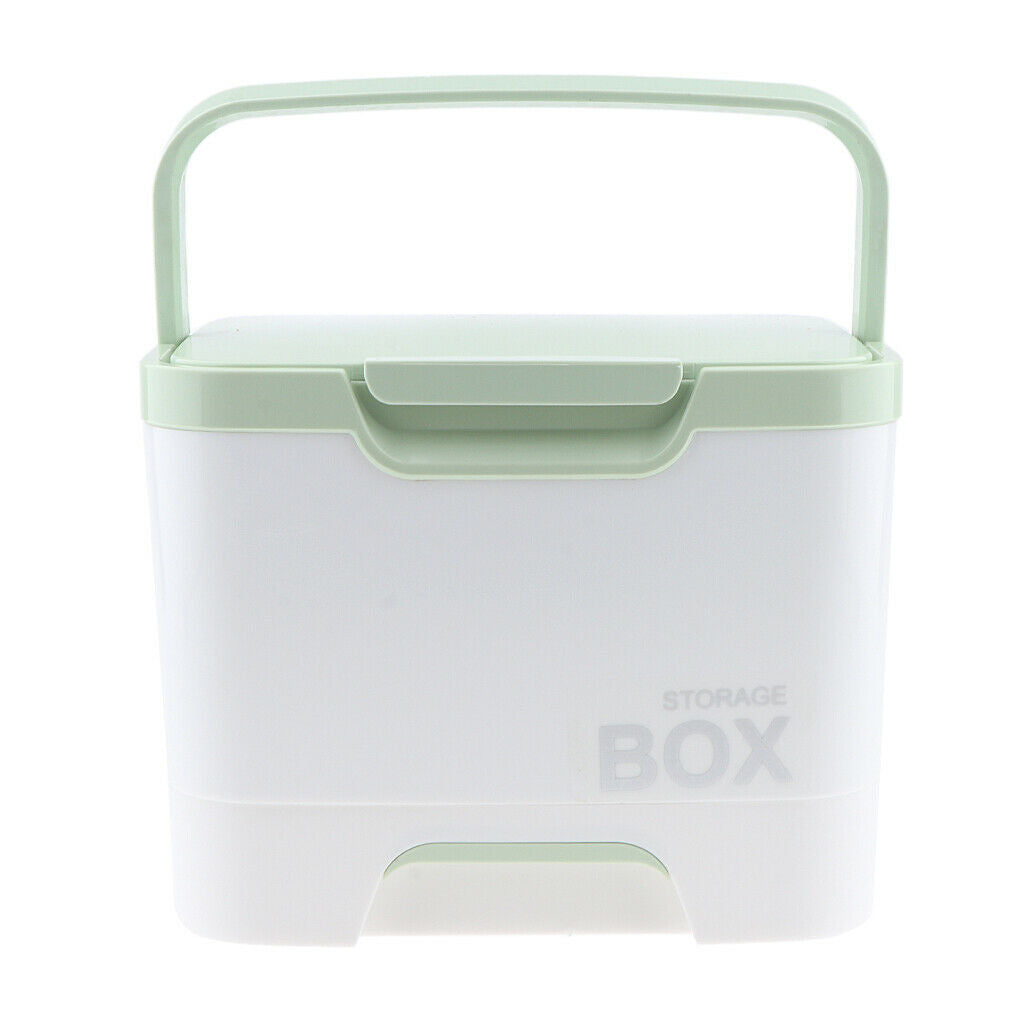 Multipurpose First Aid Nail Art & Makeup Supply Case Storage Organizer Box Light