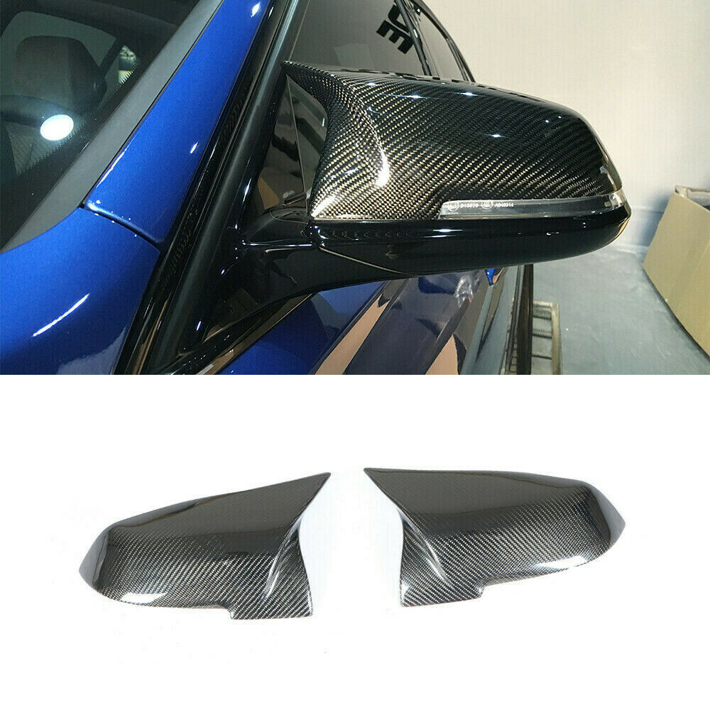 Carbon Fiber Car Rear View Mirror Cover Cap For Bmw F20 F21 F22 F23 F30 F32 M3