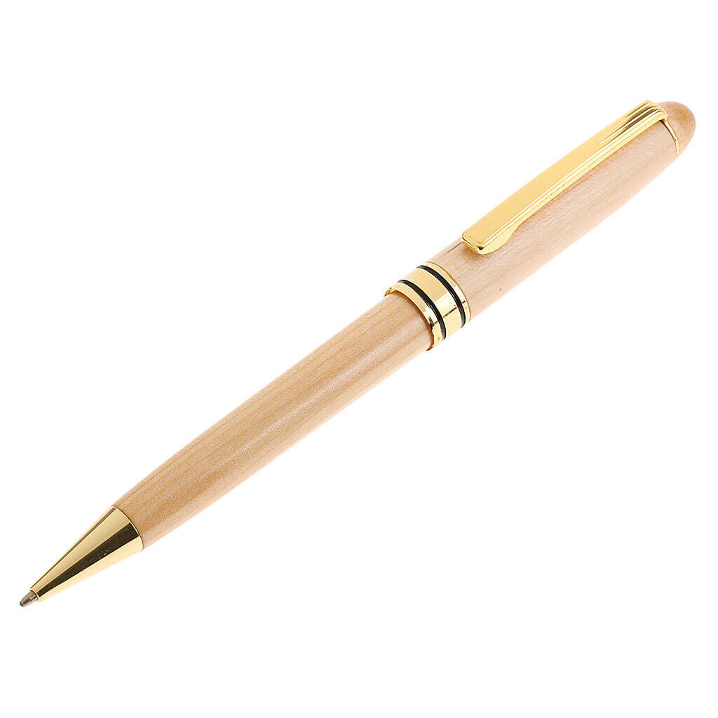 Biros Exquisite Bamboo Ballpoint Pen for Class Writing Instruments