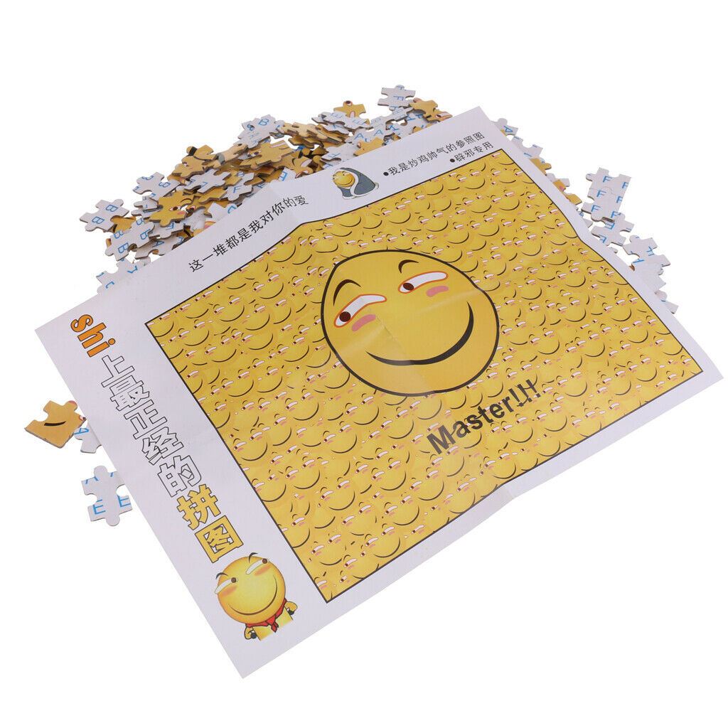 500 Pieces Paper Card Jigsaw Puzzle Emotion Cartoon Difficult Intellectual