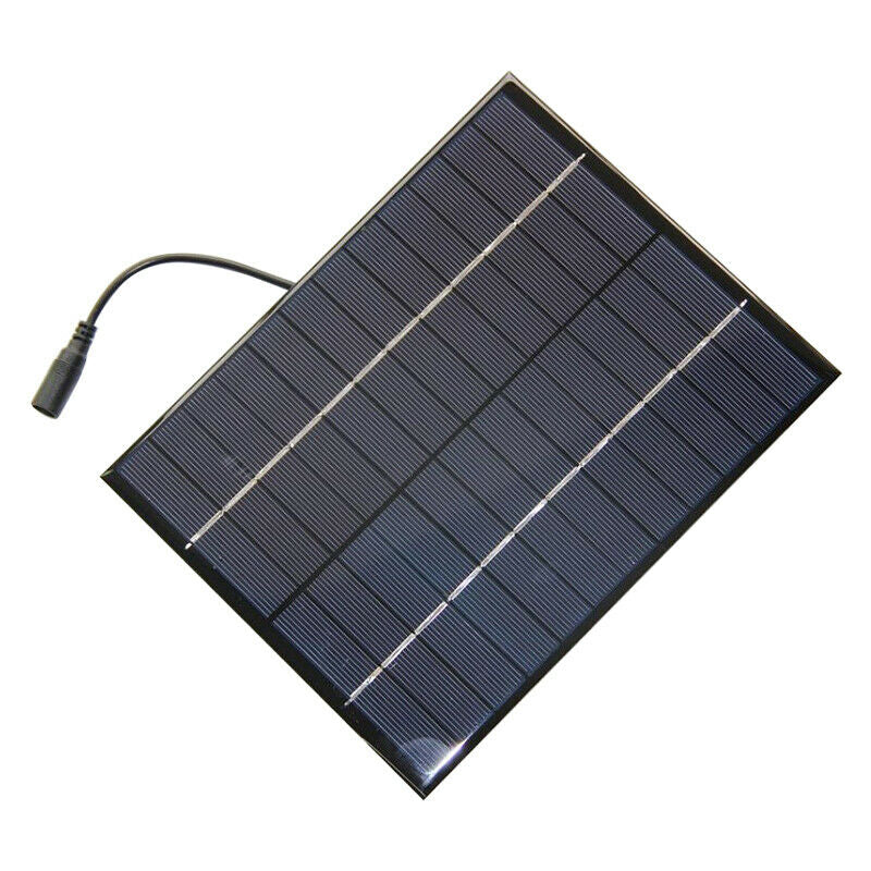 Portable Solar Panel Mobile Sun-Power Battery Power Car Charger DC12V/5V USB