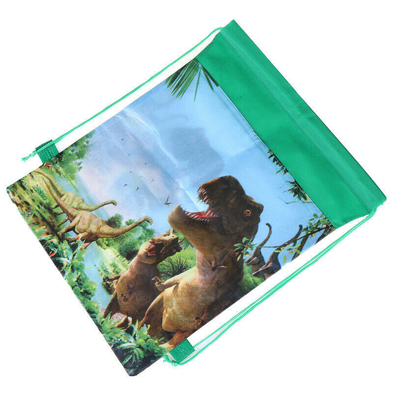 Jurassic Dinosaur Theme Decorate Non-woven Fabric Babyshower Drawstring`G.l8