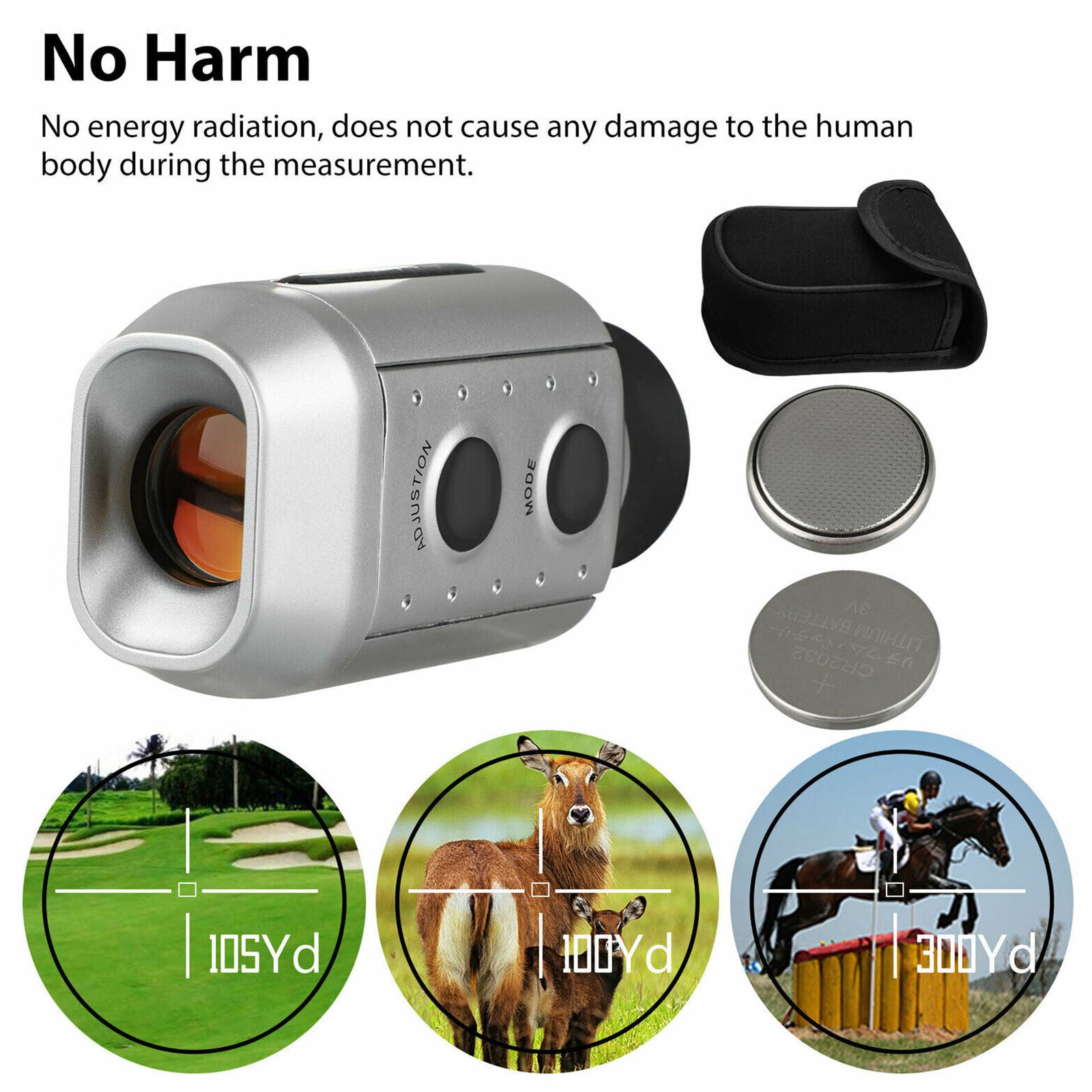 Digital infrared range finder telescope golf range finder
