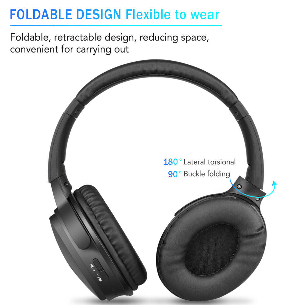 HK02 Bluetooth 5.0 Headset Wireless Headphone For Ear Head Phone Earbud Earpiece